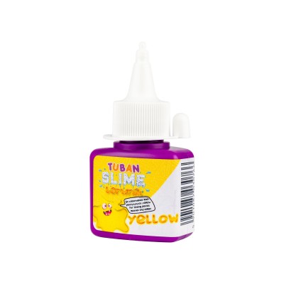 TUBAN Χρώμα για Κατασκευή Slime 35 ml - Κίτρινο 